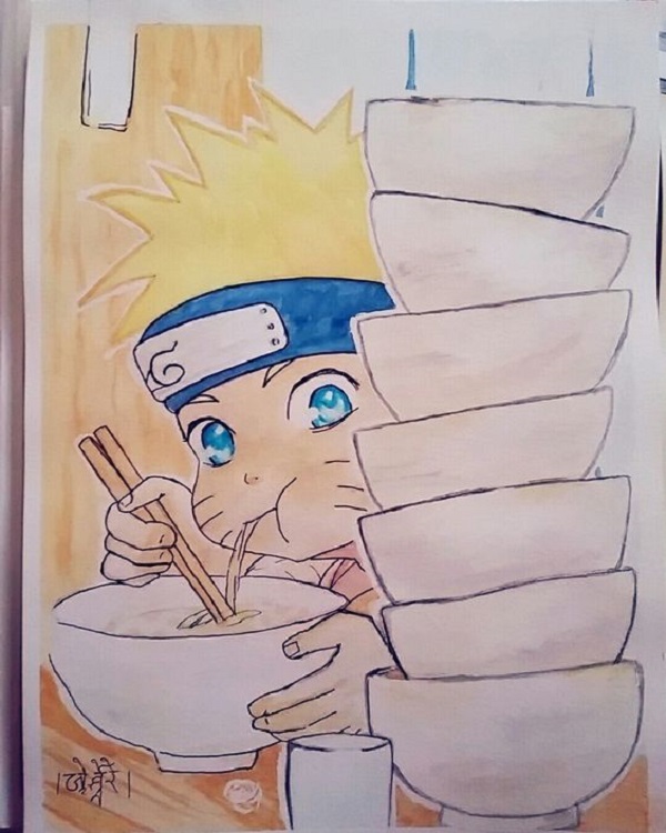 Bộ sưu tập những bức tranh Naruto đầy cảm hứng 2