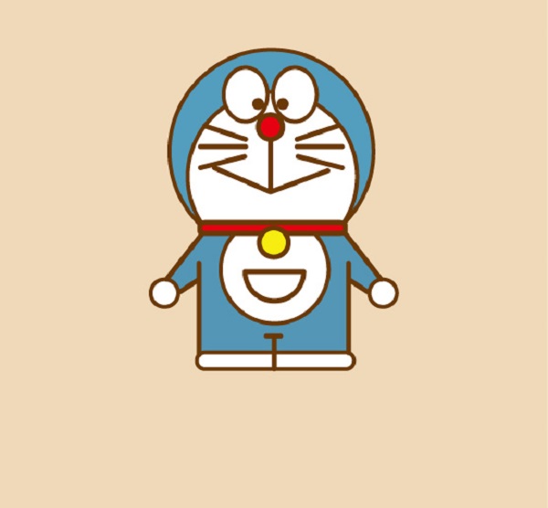 Cách vẽ Doraemon 11