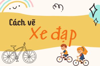 Cách vẽ xe đạp chỉ trong 5 phút – Bí quyết phác họa đơn giản