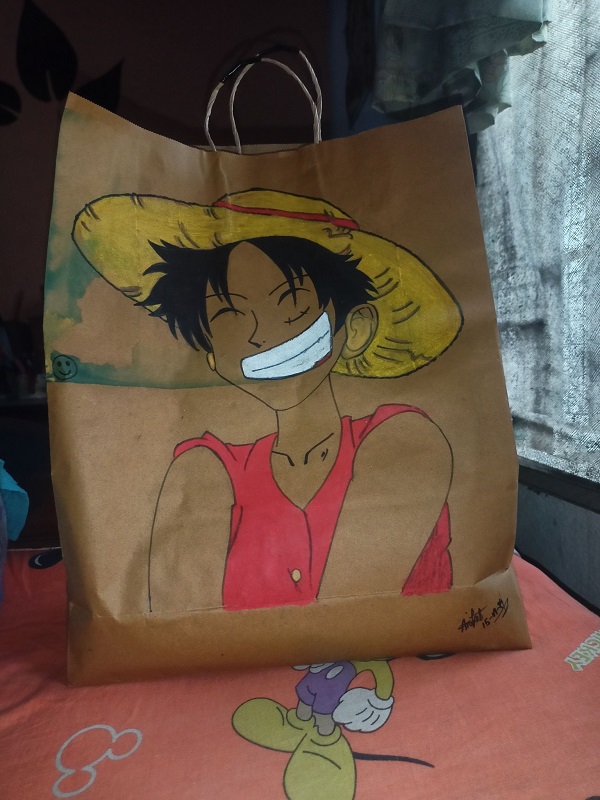 Một số cách vẽ Luffy khác