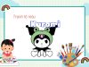 Bộ sưu tập tranh tô màu Kuromi dành riêng cho fan Sanrio