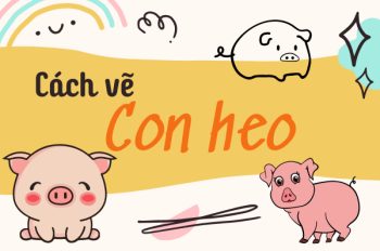 Bí quyết vẽ con heo đáng yêu – Hướng dẫn chi tiết từ A – Z