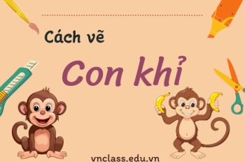 Hướng dẫn từng bước vẽ con khỉ dành cho người không biết vẽ