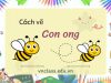 6 cách vẽ con ong sống động và đầy sáng tạo cho mọi lứa tuổi