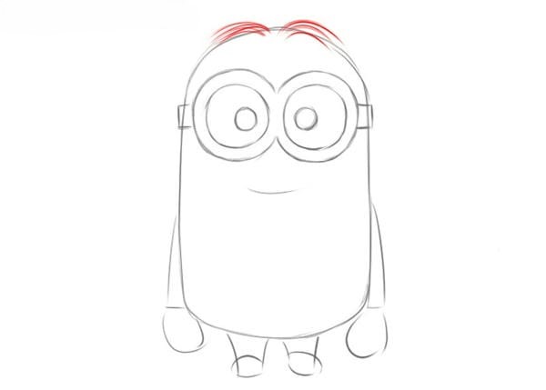 cách vẽ minion​ 5