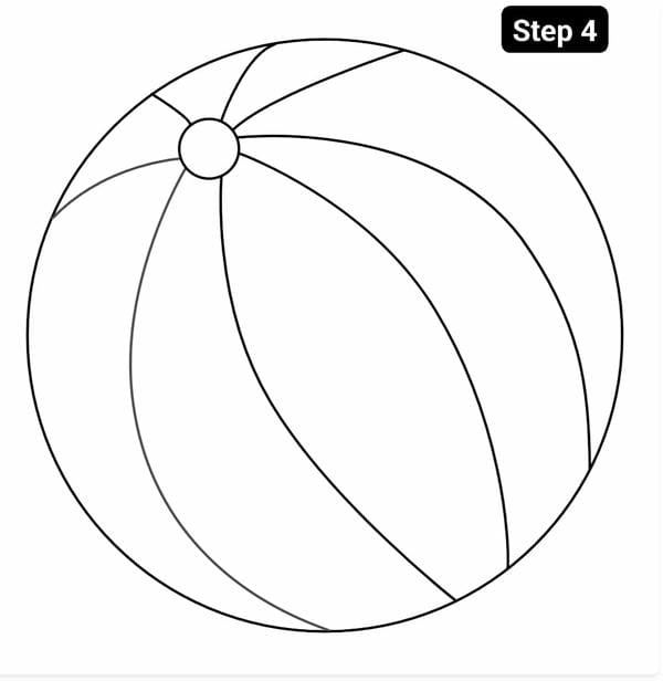 hình vẽ quả bóng 6