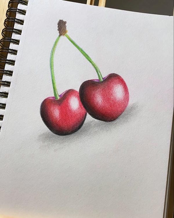 hình vẽ quả cherry 29