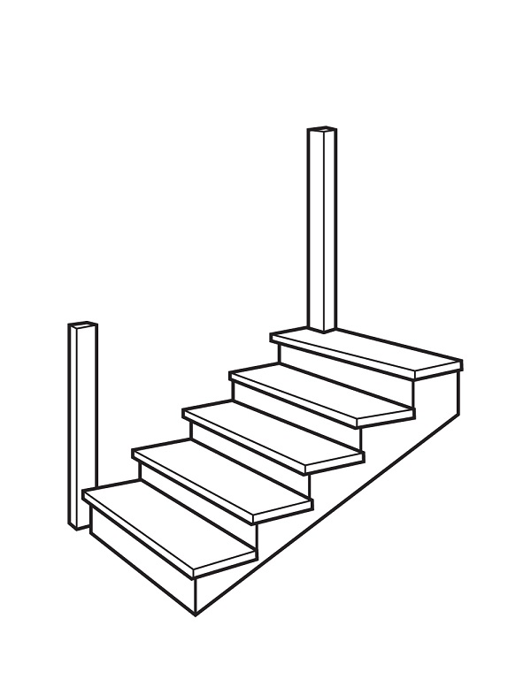 Hướng dẫn vẽ cầu thang đơn giản cho người mới bắt đầu 7