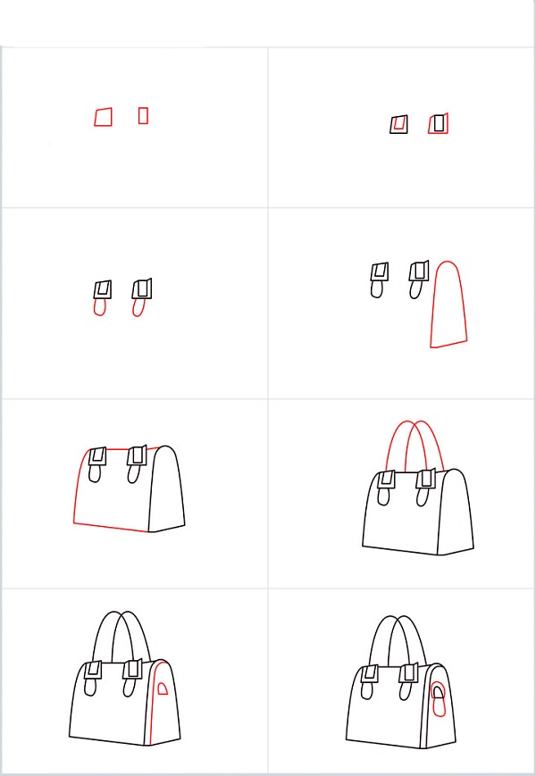 Vẽ túi xách có khó không nếu bạn là người mới bắt đầu?
