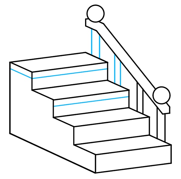Mẹo vẽ cầu thang nhanh gọn và đẹp mắt 8