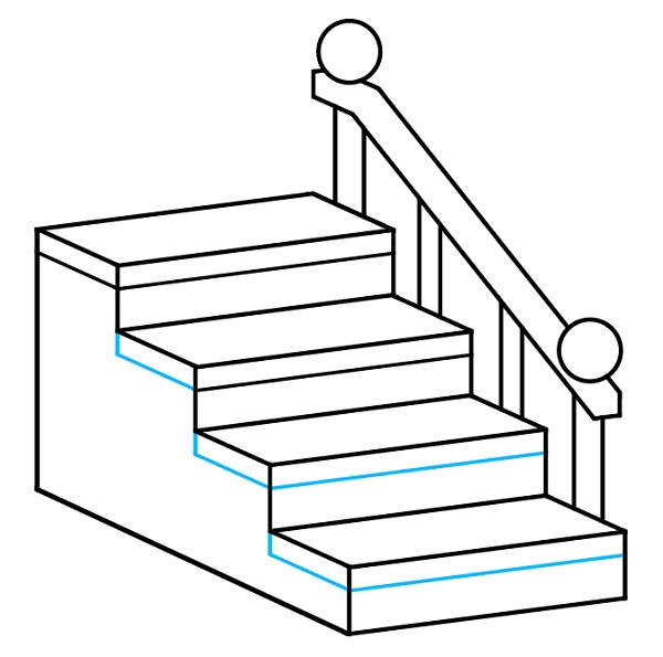 Mẹo vẽ cầu thang nhanh gọn và đẹp mắt 9