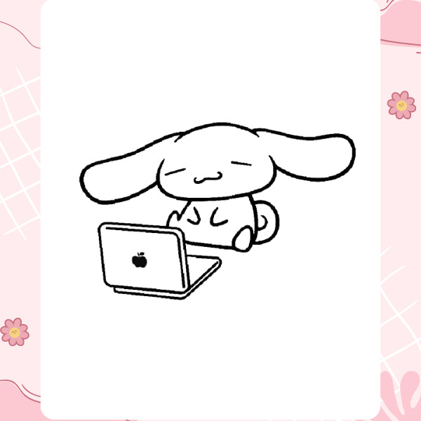 Tranh tô màu Cinnamoroll 13