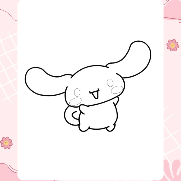 Tranh tô màu Cinnamoroll 15