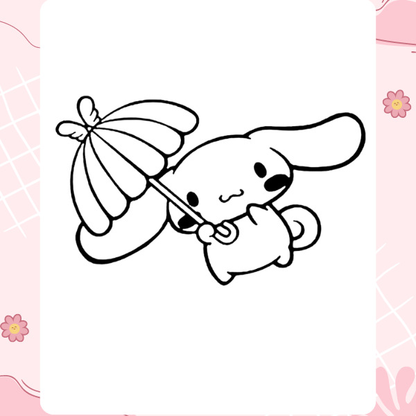 Tranh tô màu Cinnamoroll 16