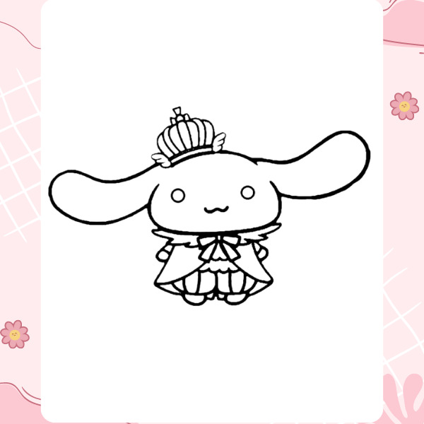 Tranh tô màu Cinnamoroll 18