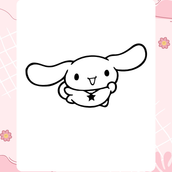 Tranh tô màu Cinnamoroll 19