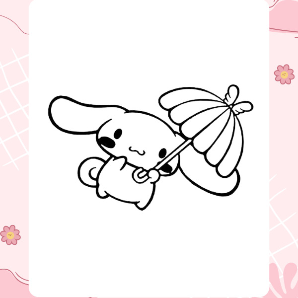 Tranh tô màu Cinnamoroll 25