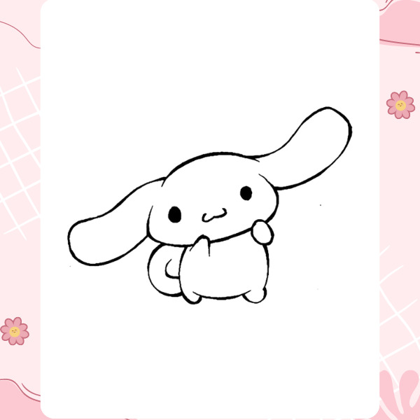 Tranh tô màu Cinnamoroll 5