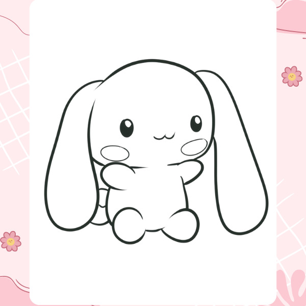 Tranh tô màu Cinnamoroll 7