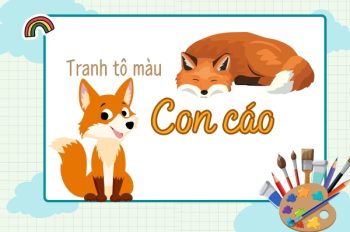 Top 50 tranh tô màu con cáo giúp bé trở thành nghệ sĩ tí hon