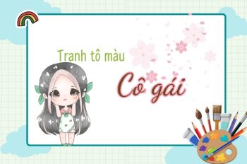 Bộ sưu tập 199+ tranh tô màu cô gái cuốn hút dành cho bé yêu