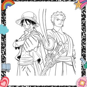 1008+ Tranh tô màu Luffy đẹp nhất dành cho fan “One Piece”