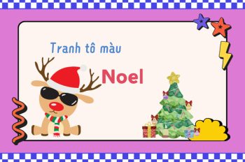 Tuyển tập 1001+ mẫu tranh tô màu Noel dễ thương cho bé