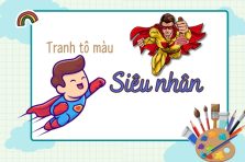 Bộ sưu tập 60 mẫu tranh tô màu siêu nhân cực ngầu cho bé yêu