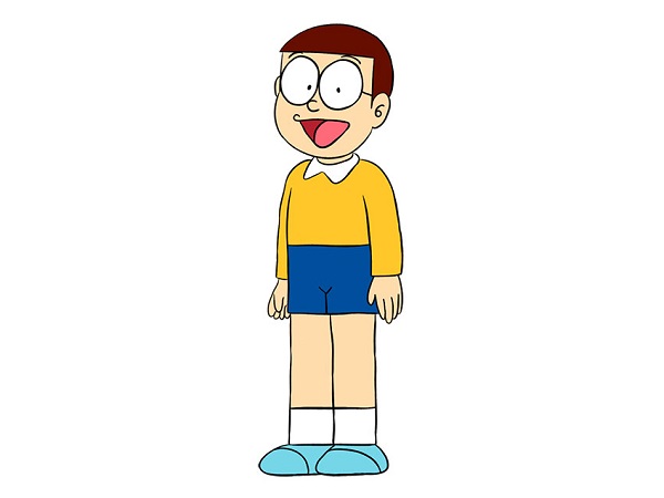 Vẽ Nobita nhanh gọn mà vẫn giữ nguyên phong cách gốc 9