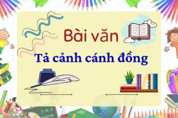 Những bài văn tả cảnh cánh đồng hay nhất cho học sinh lớp 5