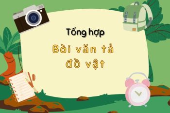 Top 5+ Bài văn tả đồ vật đạt điểm cao mọi học sinh nên thử