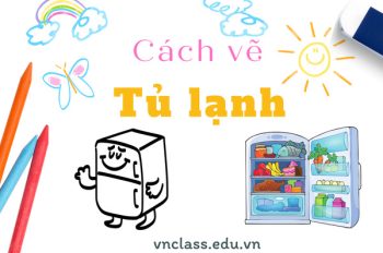 3 cách vẽ tủ lạnh đơn giản chỉ với vài bước cơ bản