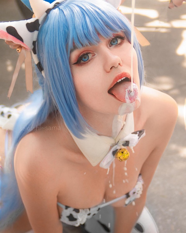 cosplay bò sữa 12