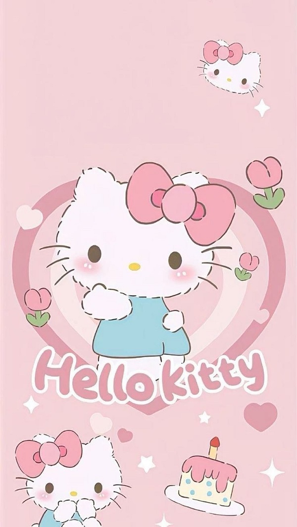 cute iphone hình nền hello kitty