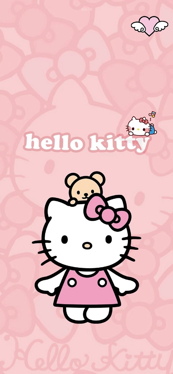 hình nền hello kitty cho iphone