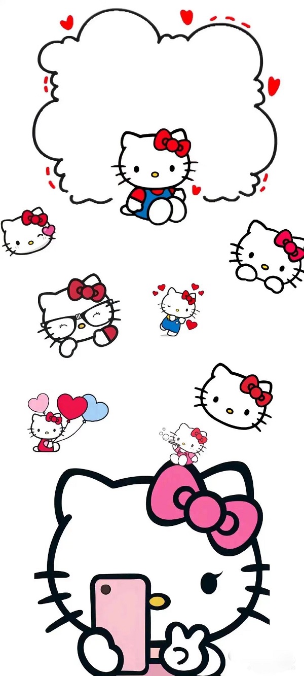 hình nền hello kitty cute