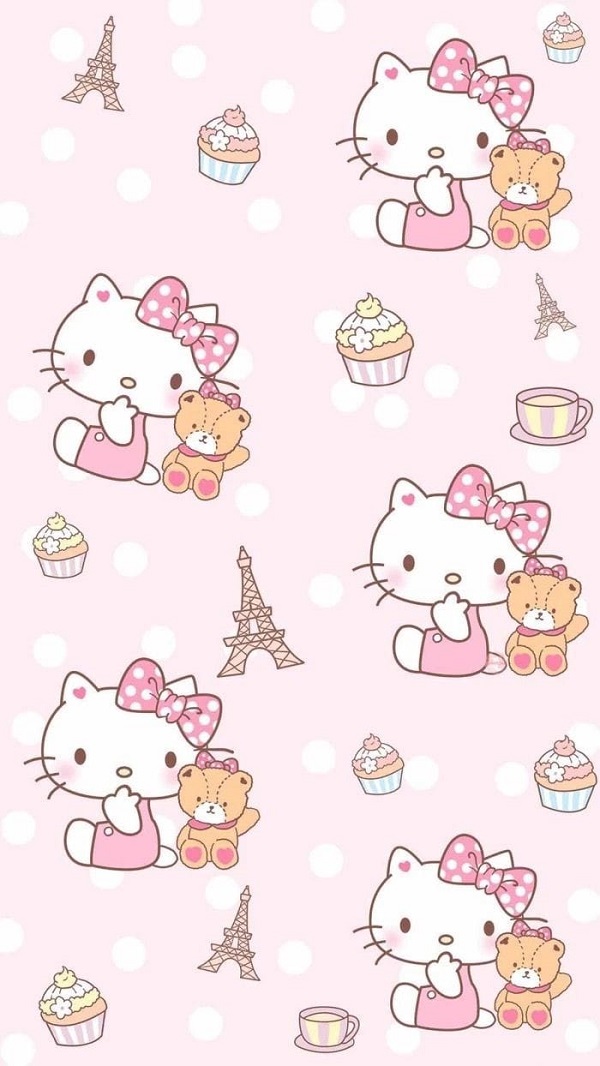 sanrio iphone hình nền hello kitty