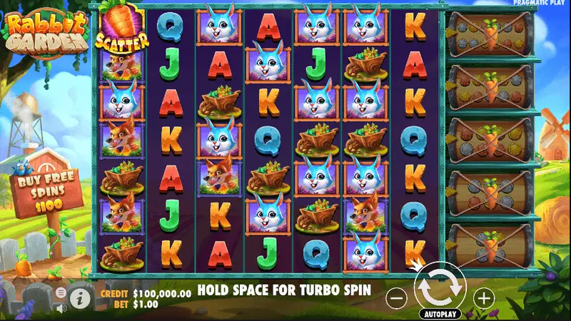 Cách chơi rabbit garden slot – Luật chơi đơn giản, dễ hiểu