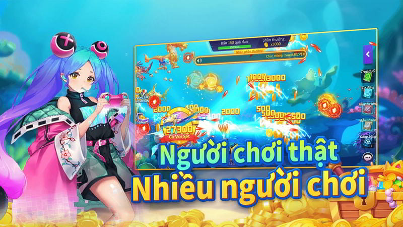 Đa dạng phần thưởng bắn cá tại Nhà cái VB77