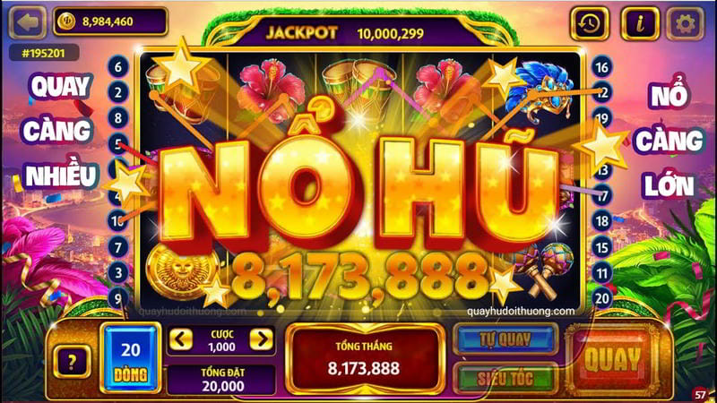 Người chơi đặt cược linh hoạt tại Nổ hũ thần tài 123B