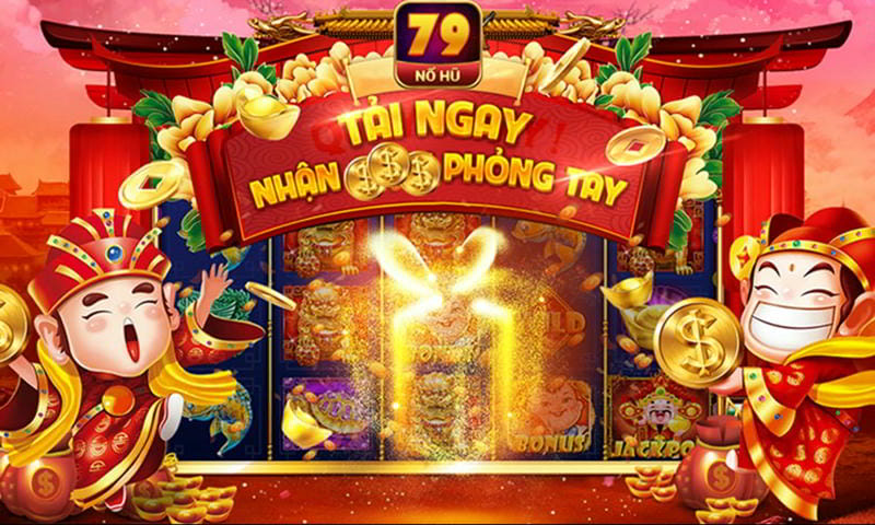 Giao diện rực rỡ của Nổ hũ thần tài 123B tại 123B
