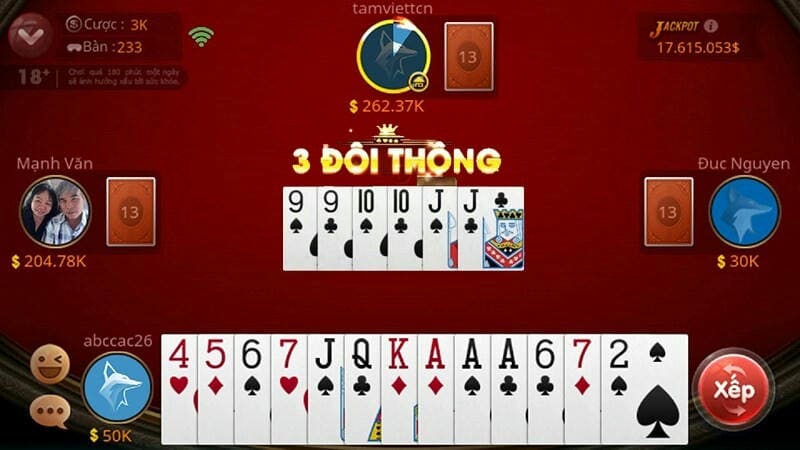 Ưu điểm khi chơi Tiến lên miền Nam tại Sin88