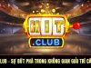 HIT CLUB – Sự Bứt Phá Trong Không Gian Giải Trí Cá Cược