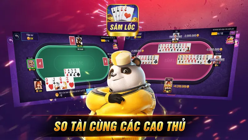 Giao diện sâm lốc 11BET, luật chơi dễ hiểu và thân thiện.