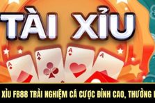 Tài Xỉu FB88 Trải Nghiệm Cá Cược Đỉnh Cao, Thưởng Lớn