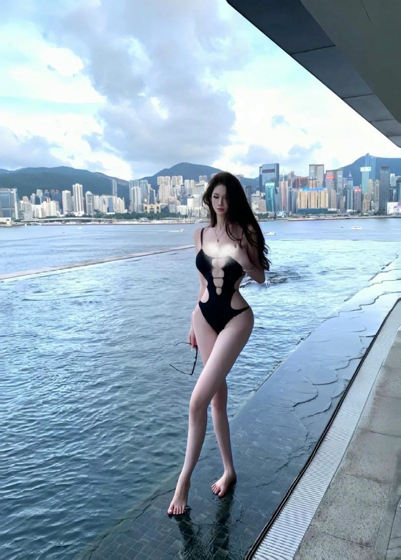 bikini đen 7