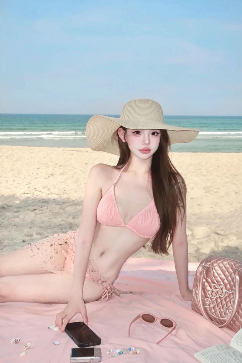 bikini hồng 8