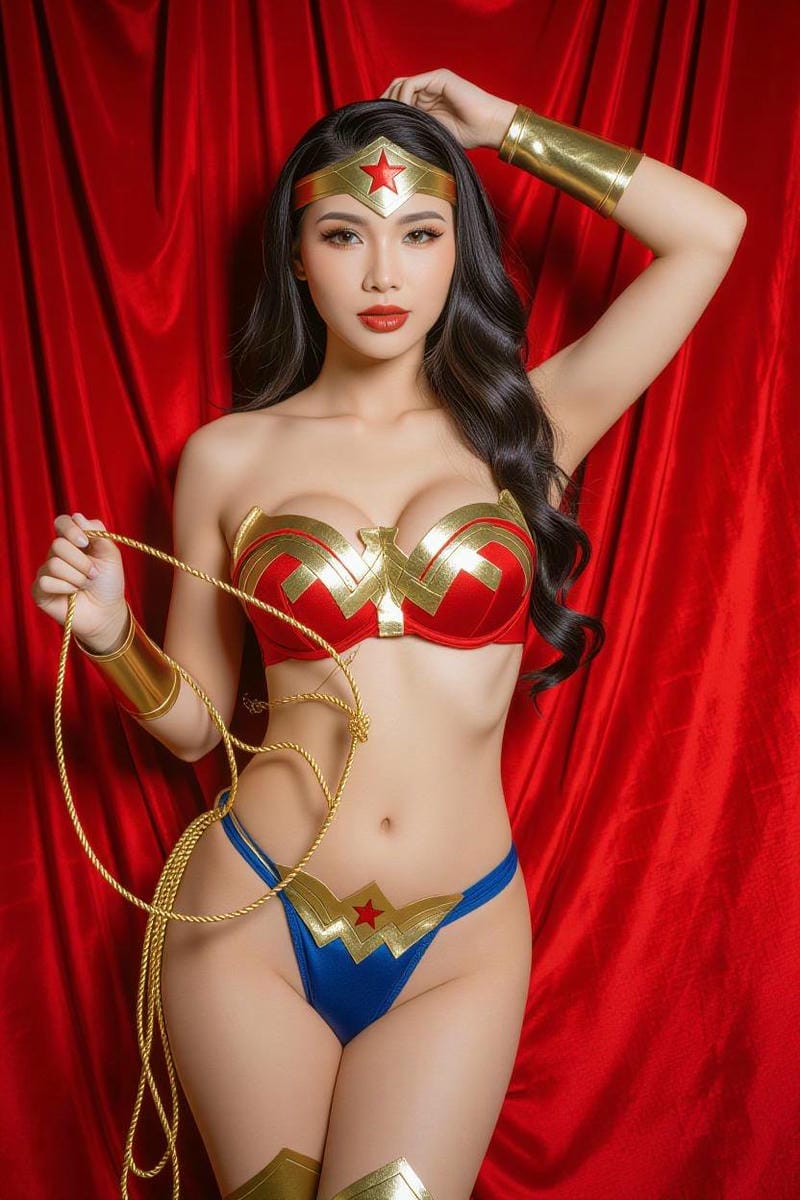 gái xinh cosplay mặc bikini 21
