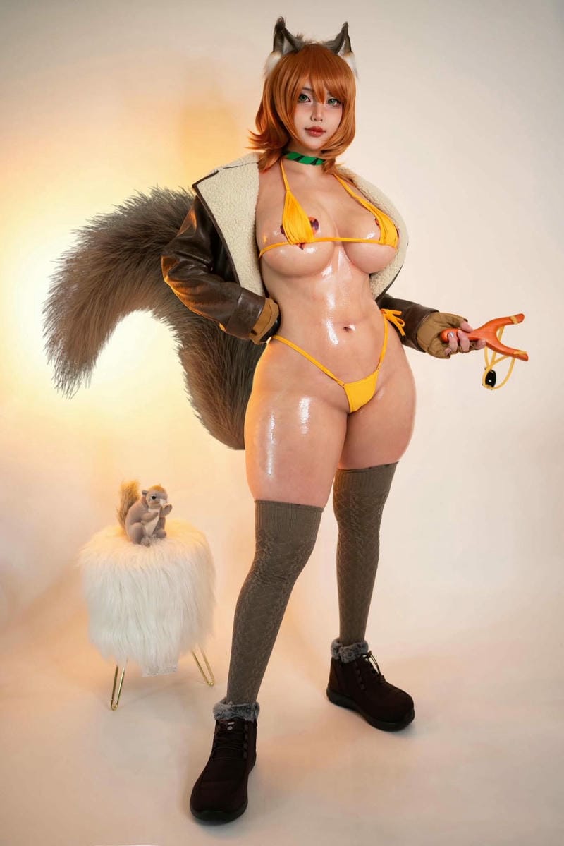 gái xinh cosplay mặc bikini 28