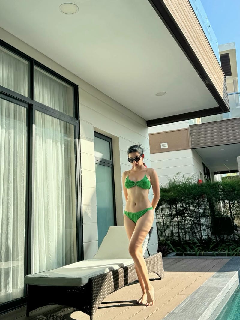 huyền my bikini 1